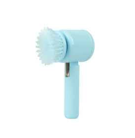The Electric Cleaning Brush Is Equipped With A Variety Of Brush Heads, Which Can Be Flexibly Switched For Different Scenarios Such As Kitchens An (Color: Blue)